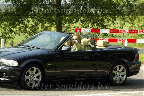 Abcoude 19 september 2003
Gijs Staverman in bmw cabrio