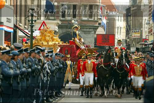 Den Haag16 september 2003
Prinsjes dag 2003. Gouden Koets
