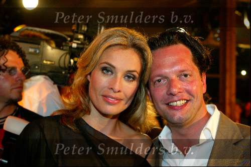 Bloemendaal 19 september 2003
Elite model of the year verkiezing
Frederique v d Wal en Guido den Aantrekker
