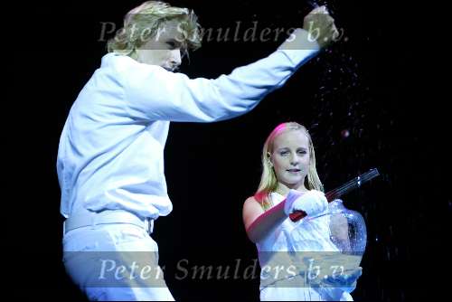 Hilversum 22 september 2003
Pincess records  presentatie in studio 21
Hans Klok
