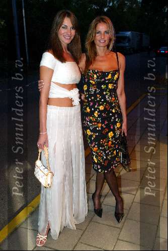 Hilversum 25 september 2003
Uitreiking van de gouden beelden in studio 21
Irene v d Laar en Mariska Hulscher