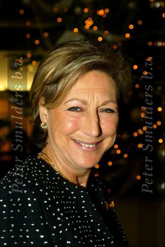 Amsterdam 6 december 2003
Opening van de antiek en kunstbeurs Pan in de Rai.
Karin Verstraete