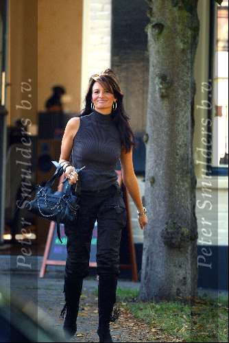 Blaricum 17 september 2003
Leontine Borsato  met nieuwe look