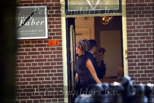 Blaricum 17 september 2003
Leontine Borsato  met nieuwe look