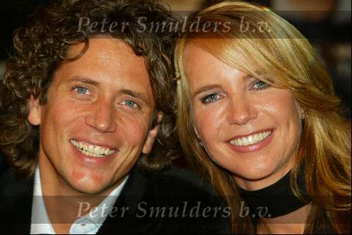 Hilversum 25 september 2003
Uitreiking van de gouden beelden in studio 21
Linda de Mol en Sander
