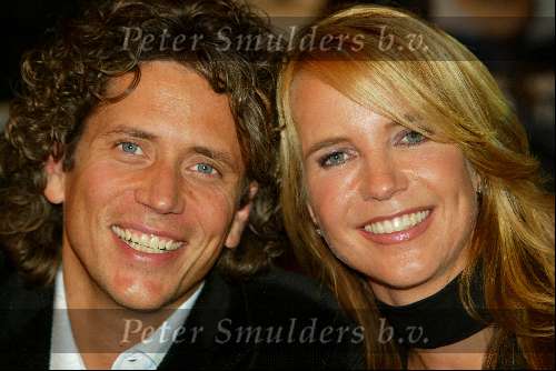 Hilversum 25 september 2003
Uitreiking van de gouden beelden in studio 21
Linda de Mol en Sander