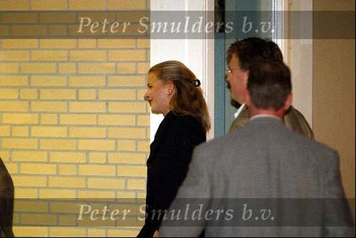 Den Haag 07 december 2003
Prins Friso en Mabel Wisse Smit op bezoek in Bronovo.