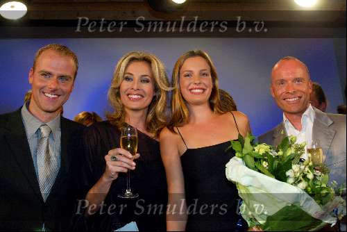 Bloemendaal 19 september 2003
Elite model of the year verkiezing
Mart Visser en Frederique v d Wal Barbara v d Mast en Jeroen v d Mast