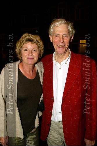 Amsterdam 22 september 2003
Premiere in de wolken 
Martine Bijl met haar man Berend Boudewijn