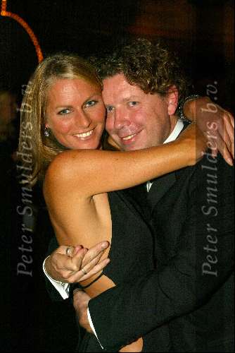 Hilversum 25 september 2003
Uitreiking van de gouden beelden in studio 21
Milika Peterzon en Henkjan Smits