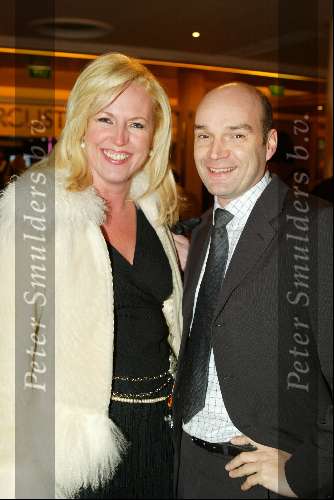 Scheveningen 8 december 2003
Feestje Holland Casino in circustheater.
Monique Collignon met man