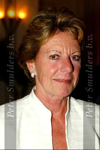 Amsterdam 9 september 2003
modeshow frans molenaar in het amstel hotel
Neelie Kroes