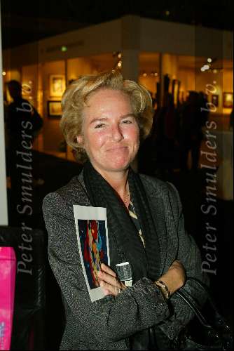 Amsterdam 6 december 2003
Opening van de antiek en kunstbeurs Pan in de Rai.
Nina Brink
