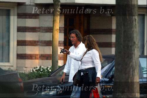 Amsterdam 21 september 2003
Patty Brard met haar vriend Bart Anokee