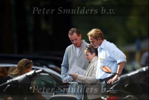 Amsterdam 27 september 2003
Paulette Schroder met broer en vriend