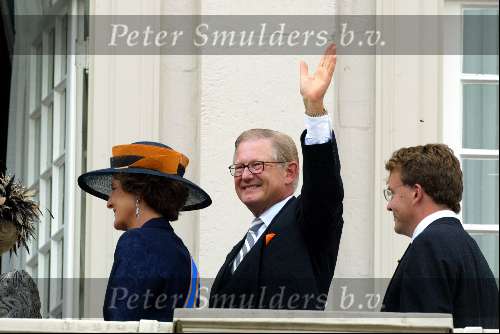 Den Haag16 september 2003
Prinsjes dag 2003. 
Pieter v Vollenhoven Prinses Margriet en Prins Friso