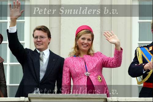 Den Haag16 september 2003
Prinsjes dag 2003. 
Prins Constantijn  en Prinses Maxima