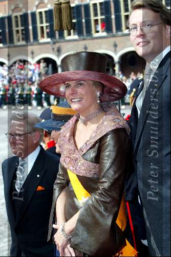 Den Haag16 september 2003
Prinsjes dag 2003. 
Prins Constantijn  en Prinses Laurentien