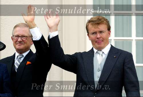 Den Haag16 september 2003
Prinsjes dag 2003. 
Pieter v Vollenhovenen Prins Friso