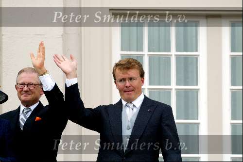 Den Haag16 september 2003
Prinsjes dag 2003. 
Pieter v Vollenhovenen Prins Friso