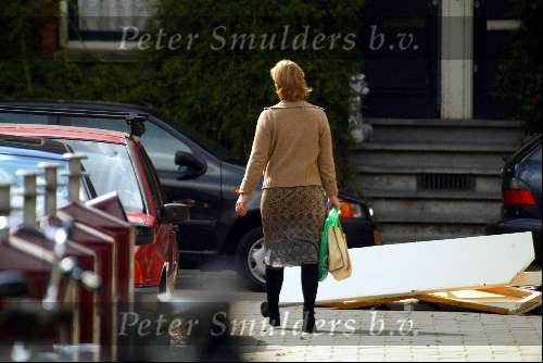 Amsterdam 3 september 2003
Prinses Carolina winkelen op pc hooftstraat