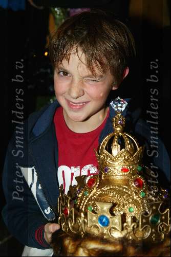 Amsterdam 9 december 2003
Premiere Pietje Bell in City theater.
Quinten Schram