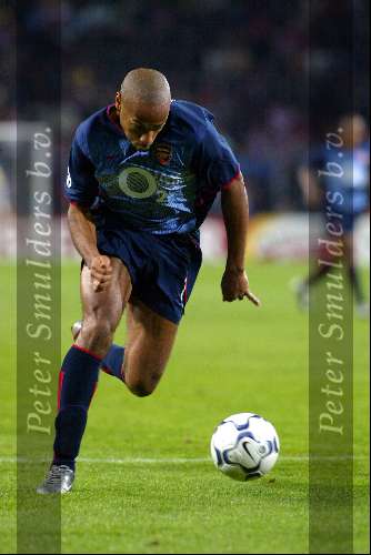 Eindhoven 25 september 2002
PSV-Arsenal 0-4
Thierry Henry