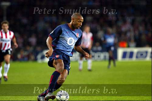 Eindhoven 25 september 2002
PSV-Arsenal 0-4
Thierry Henry