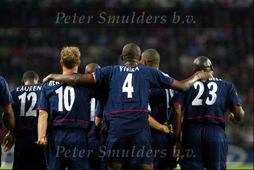 Eindhoven 25 september 2002
 PSV-Arsenal 0-4
Viera