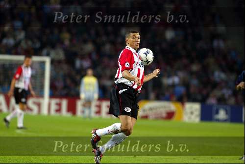 Eindhoven 25 september 2002
PSV-Arsenal 0-4
Wilfred Bouma