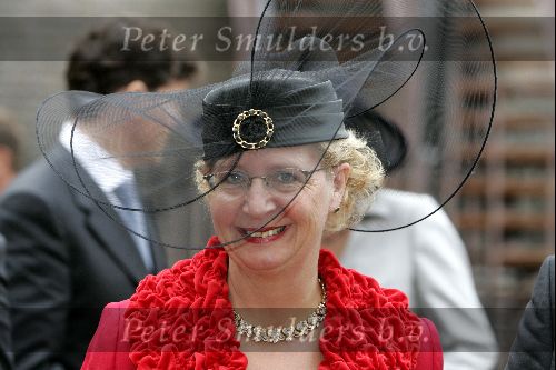 Den Haag 21 september 2004
Agnes v Ardenne met hoed bij Prinsjesdag
