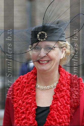 Den Haag 21 september 2004
Agnes v Ardenne met hoed bij Prinsjesdag