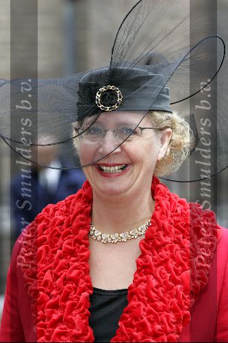 Den Haag 21 september 2004
Agnes v Ardenne met hoed bij Prinsjesdag