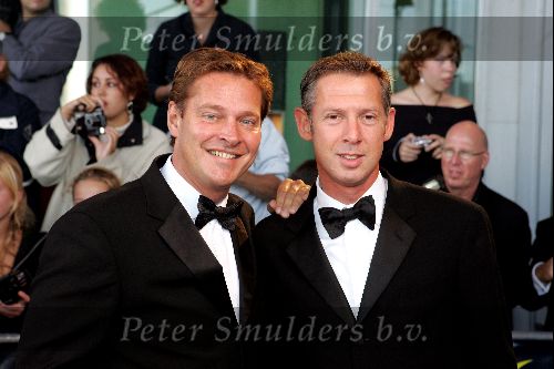 Rotterdam 19 september 2004
Premiere Crazy for You in het nieuwe Luxor.
Albert Verlinden met man Onno