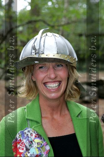 Drunen 13 september 2004
Anky v Grunsven wordt geridderd tot Barones van Land v Ooit. 
Anky zwanger