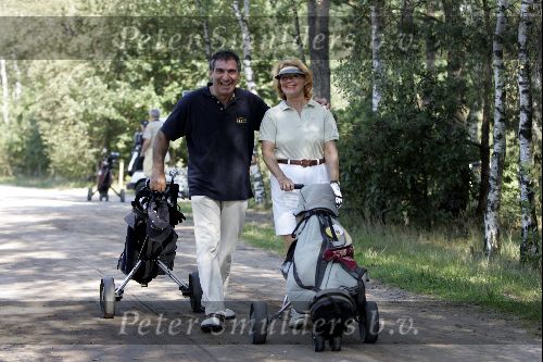 Lieren 6 september 2004
Golftournooi Ronnie Tober op de scherpenberg.
Aristakis en Bruni Heinke