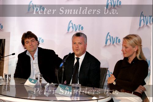 Hilversum 30 september 2004
Persconferentie Bram Moszkowicz met Reinout Oerlemans ivm nieuw programma