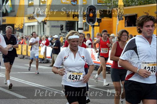 Zaandam 19 september 2004
Dam tot Dam Loop. 
Caroline Tensen en Peter Gallas