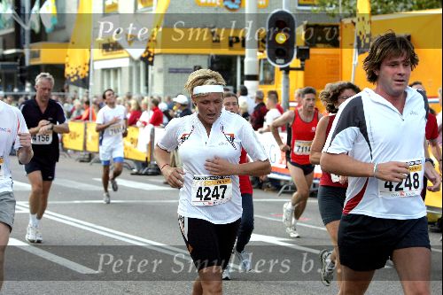 Zaandam 19 september 2004
Dam tot Dam Loop. 
Caroline Tensen en Peter Gallas