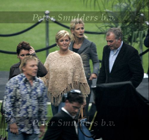 Amsterdam 27 september 2004
Afscheid Andre Hazes in de Amsterdam Arena
Caroline Tensen met Frank Wisse en Danny Blind