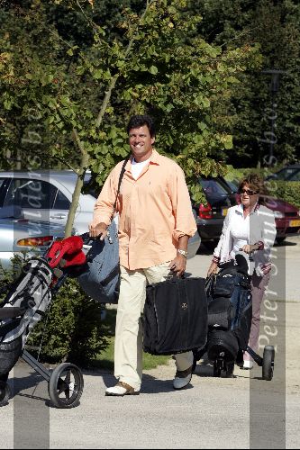 Lieren 6 september 2004
Golftournooi Ronnie Tober op de scherpenberg.
 Christine Kroonenberg met vriend stefan