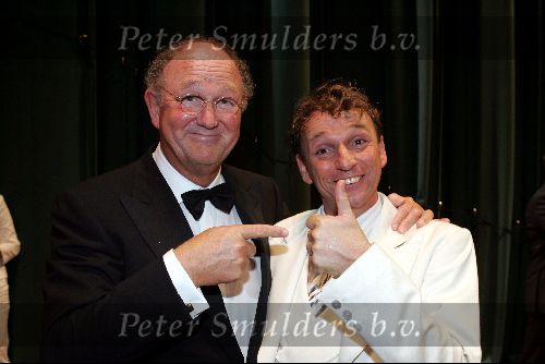 Rotterdam 19 september 2004
Premiere Crazy for You in het nieuwe Luxor.
Joop v d Ende en Dick Cohen
