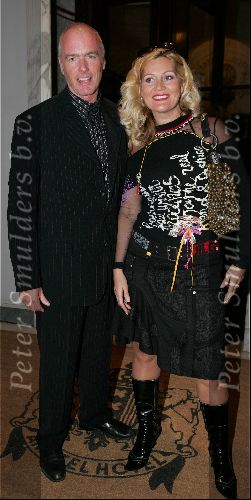 Amsterdam 6 september 2004
Modeshow Frans Molenaar in het Amstel Hotel.
Ferdi Bolland met vrouw