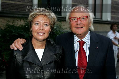 Amsterdam 6 september 2004
Modeshow Frans Molenaar in het Amstel Hotel.
Ferry Hoogendijk met vrouw