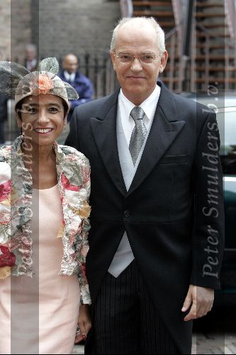 Den Haag 21 september 2004
Gerrit Zalm met vrouw met hoed bij Prinsjesdag