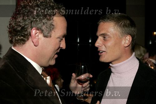 Amsterdam 21 september 2004
Presentatie wijnen Gordon in hotel Blakes.
Gordon en Winston Post