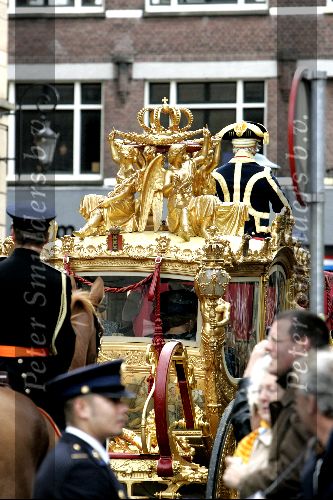 Den Haag 21 september 2004
Prinses Maxima in gouden koets  
Prinsjesdag 2004