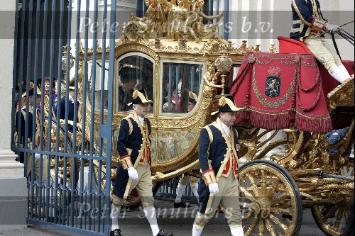 Den Haag 21 september 2004
Prinses Maxima in gouden koets  
Prinsjesdag 2004