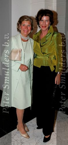 Amsterdam 6 september 2004
Modeshow Frans Molenaar in het Amstel Hotel.
Hank Heijn en Janneke Brinkman