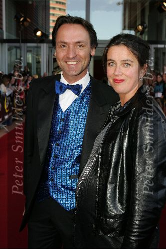 Rotterdam 19 september 2004
Premiere Crazy for You in het nieuwe Luxor.
Hogo Haenen met zwangere vrouw